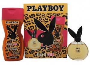 Playboy Play It Wild for Her Gift Set 60ml + 250ml Shower Gel